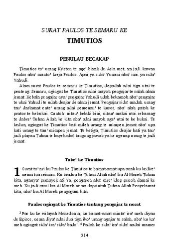 1 Timutios